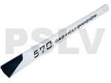 H0301-S Carbon Fiber Tail Boom White